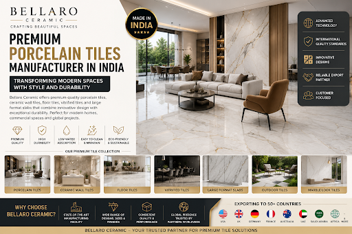 Premium Porcelain Tiles Manufacturer in India
